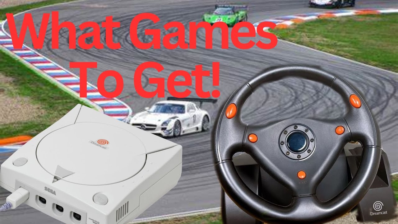 Dreamcast Racing Wheel Games - YouTube