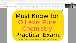 🇸🇬 2025 O Level Pure Chemistry Practical Exam Must Know!  #purechemistrypractical