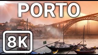 Amazing Full Porto 8K Video HDR Dolby Vision 🌇 | Full City &amp; Beaches Ultra HD 60fps