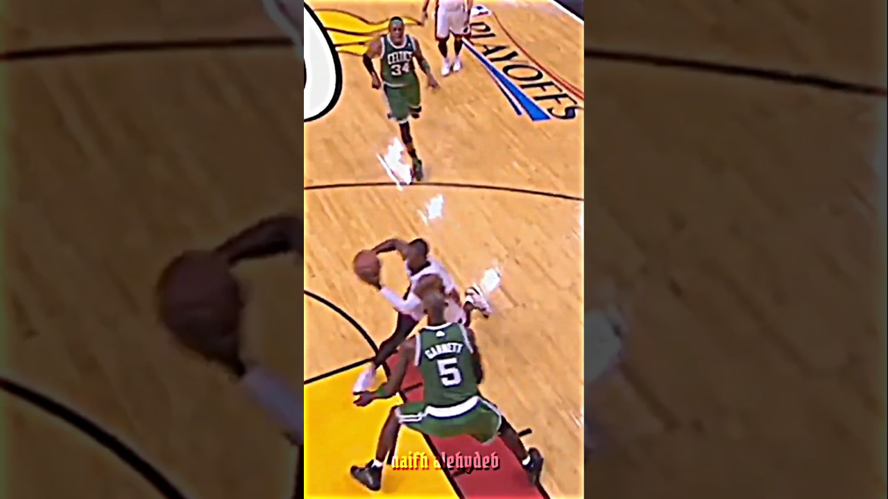 Wade Euro Step over KG 🥶