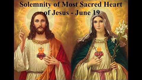 Most sacred heart of jesus and immaculate heart of mary