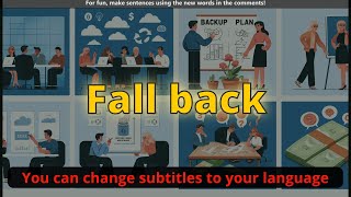 Fall back meaning with 5 examples