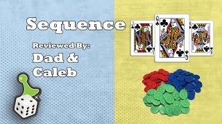 SEQUENCE- Original SEQUENCE Game with Folding Board, Cards and Chips by Jax  ( Packaging may Vary ) White, 10.3 x 8.1 x 2.31