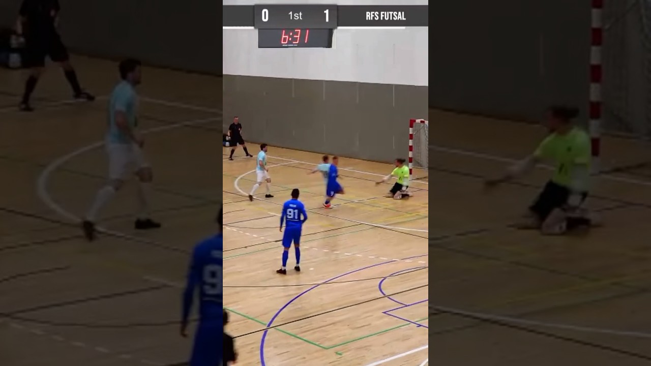 Гол #2 в третьем матче финальной серии Riga Futsal Club vs RFS Futsal  