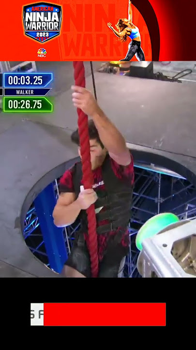 Vance Walker Just 29 Second Run $1,00,000 Wins | American Ninja Warrior 2023 | Ninja Warrior | ANW