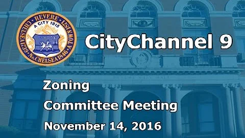 (11/14/16) Zoning Committee Meeting