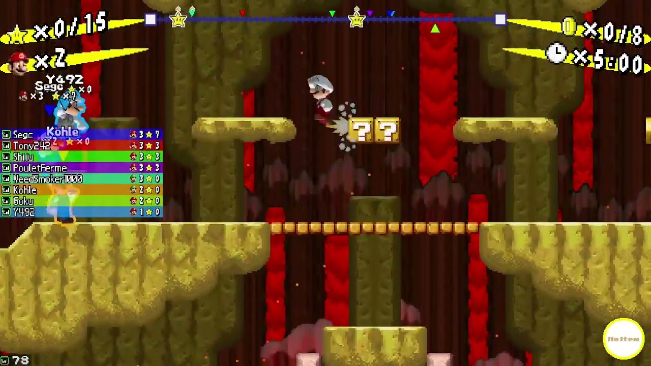 NSMB Mario Vs luigi Online