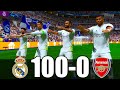 FIFA 23 | RONALDO, MESSI, MBAPPE, NEYMAR, ALLSTARS | REAL MADRID 100 - 0 ARSENAL | UCL FINAL