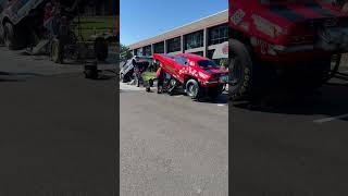 Edelbrock Cruise In with The Gambler Funny Car Fire Up!