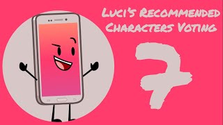 Luci's Recommended Characters Voting [Part 7]