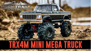 TRX4M High Trail Build: Mini Mega Truck! RCAWD Portals, DJCrawler 74mm Tires & More!!