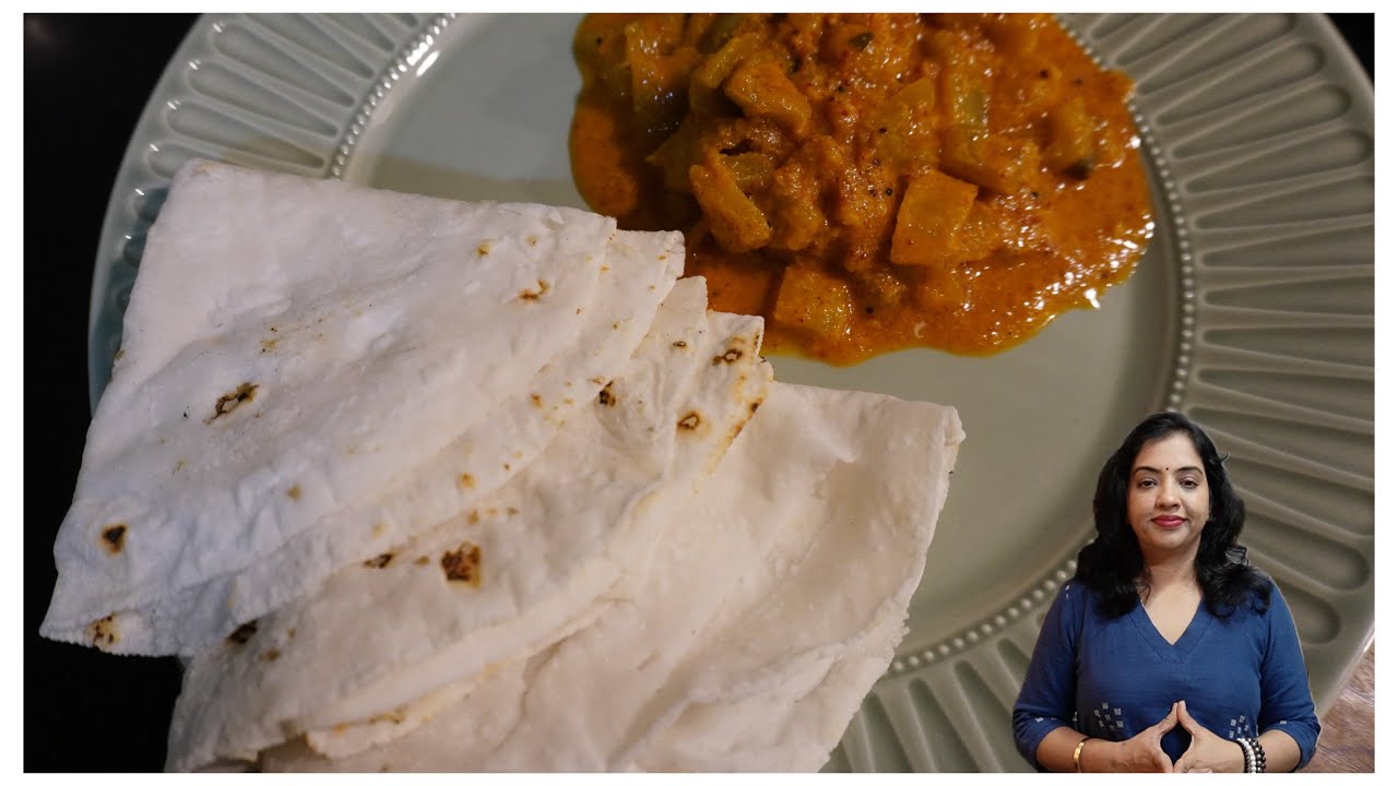 ಮೃದುವಾದ ಅಕ್ಕಿರೊಟ್ಟಿಟೊಮ್ಯಾಟೋಕಾಯಿ ಗೊಜ್ಜು👌breakfast recipe👉🏼ಒಂದು video ಎರಡು recipe#brundakukke#kannada