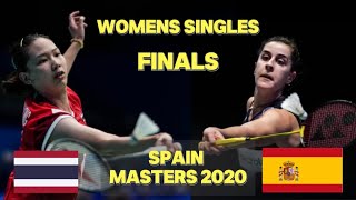 Remember! Pornpawee Chochuwong against Carolina Marin | Spain Masters 2020 Badminton