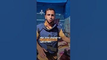 Thumbnail of Israel kills Anas al-Sharif and four other Al Jazeera journalists in Gaza | AJ #shorts