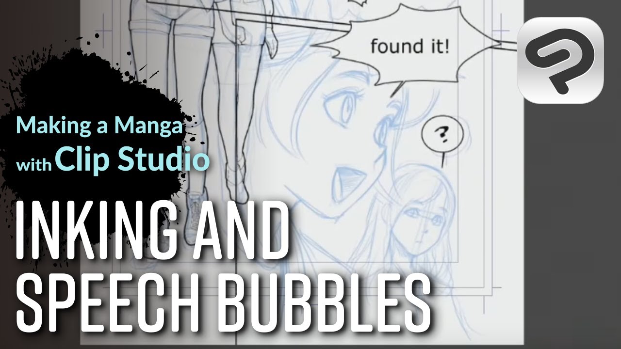 how to make speech bubbles in clip studio paint