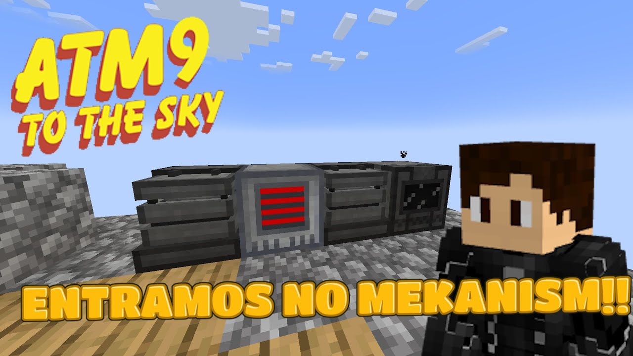Já chegamos no Mekanism!! - ATM9: To The Sky EP#2 - YouTube