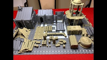 Kickstarter Showcase:  Sector Corvus Prime: Modular 3D Printable Sci-fi Terrain