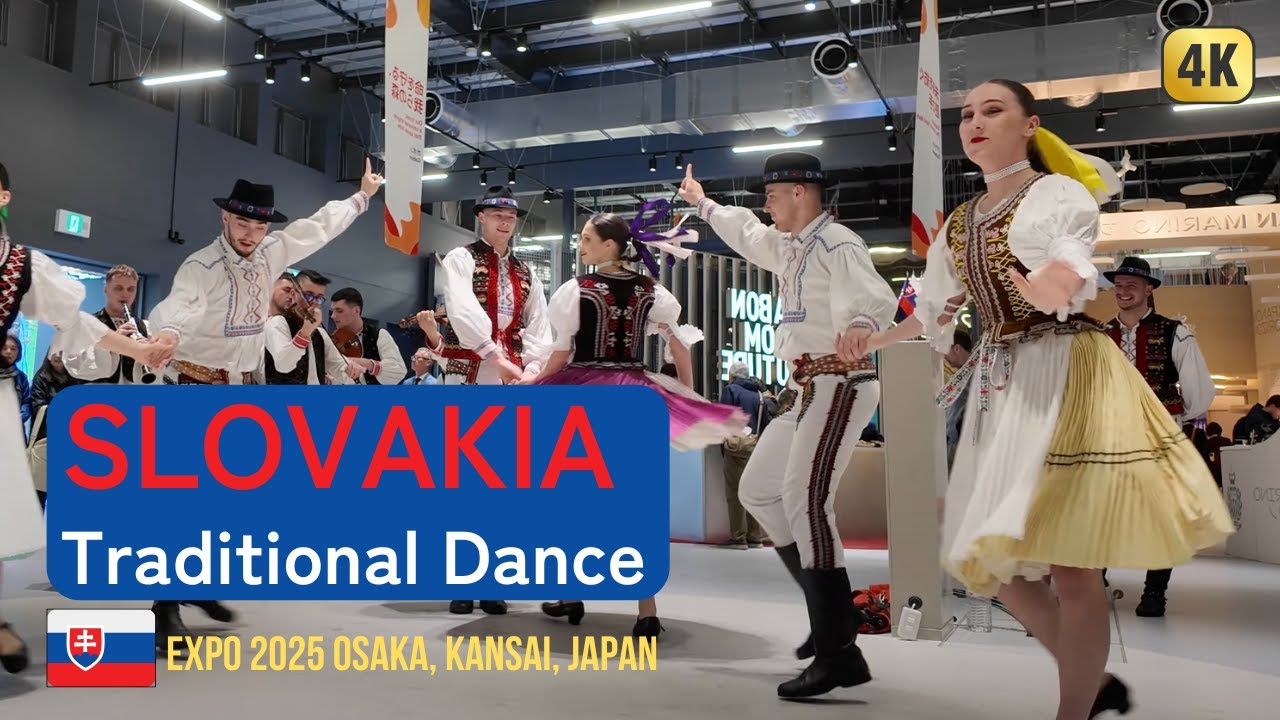 Slovakia Pavilion - Popup Stage: Traditional Dance - Expo 2025 Osaka, Kansai, Japan
