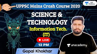UPPSC Mains crash course | Information Tech.(IT) - Science & Technology | Gopal khokhar screenshot 5
