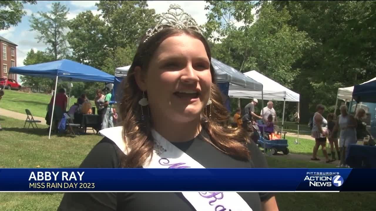 Saturday’s rain is a welcome sight at Waynesburg Rain Day - YouTube
