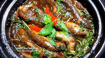 Cách làm CÁ KÈO KHO RAU RĂM NGON đậm đà | món ngon mỗi ngày htp
