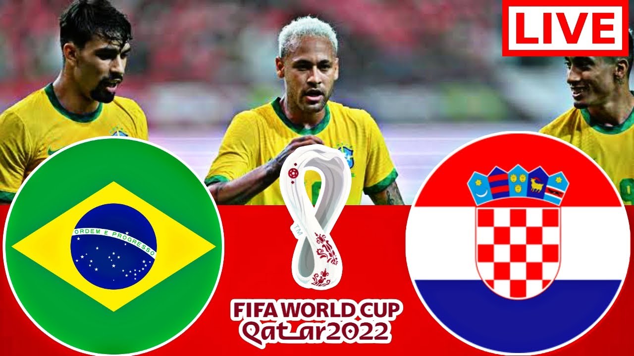 Brazil vs Croatia LIVE FIFA World Cup 2022 Watch Along and PES21 Gameplay 