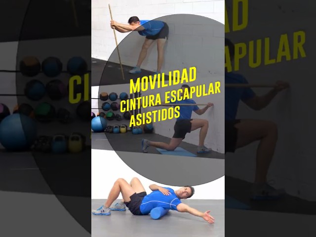 Movilidad 👉 cintura ESCAPULAR:✅️ puedes realizarlo en circuito 45" cada posición