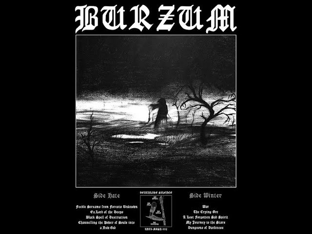 Vintage 1992 Burzum S/T blackl バンド Burzum - Burzum (1992) - Album review @ Lycanthropia.net