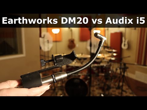 Earthworks DM20 vs Audix i5 (Unfair Drum Microphone Comparison / Review)