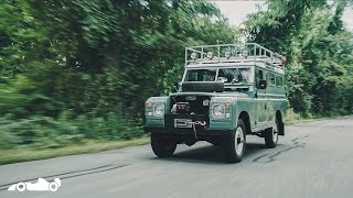 Sports Performance 1961 Land Rover 109 Series II in Pastel Green