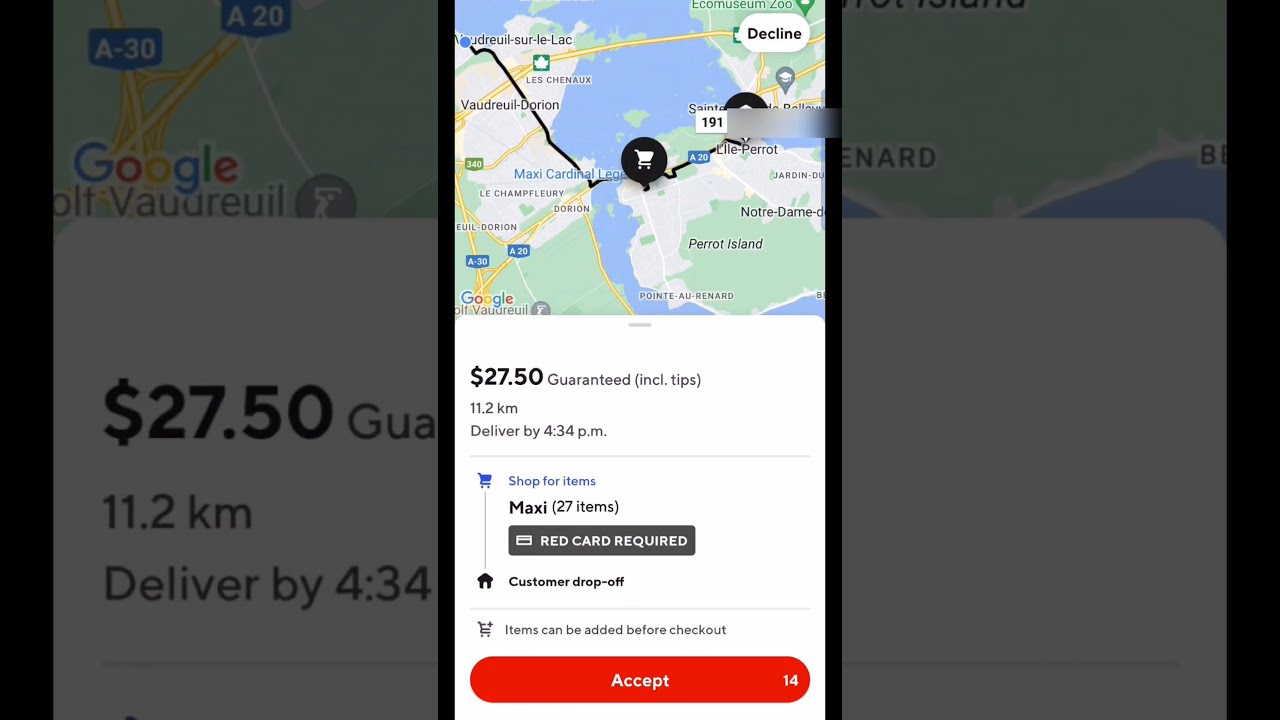 Find DoorDash Drop Off Address Before Accepting The Order Doordashtips Doordash Doordashcanada