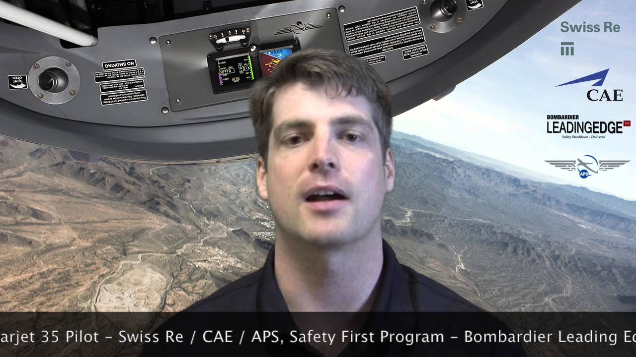 Learjet 35 Safety First Upset Training - Swiss Re, CAE, Bombardier Leading Edge, APS flight training manual