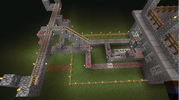 Minecraft Rail Station Build (Part 5 of 9)