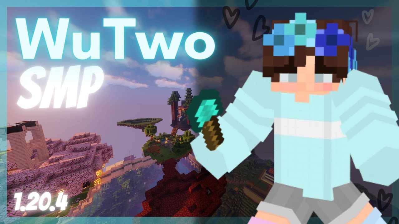 Minecraft | WuTwo SMP | this floating island is going to be HUGE - YouTube