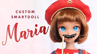 Mamma Mia! Mario is Maria! • Super Mario Bros • Smart Doll OOAK