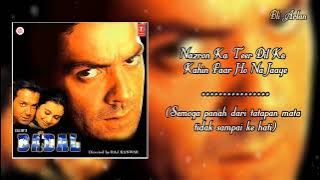 Terjemahan Na Milo Kahin Pyaar ost Badal (2000) || Sonu Nigam & Kavita Krishnamurty