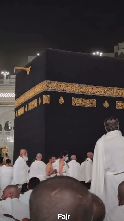 Fajr in khane kaaba #islamicprayer #makkah #azan #fajr