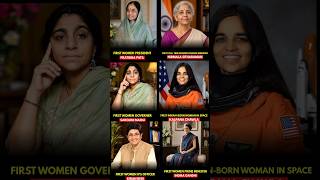 Indian first woman in different fields#facts #viral #shorts #shortsfeed
