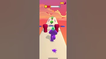 Blob runner 3D - Game play - Level 01