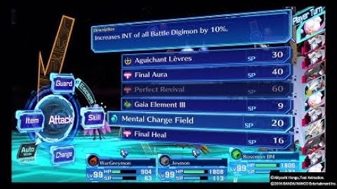 Digimon Cyber Sleuth: Great challenge 7 opponents: Alphamon, Omnimon, and Gallantmon and Digivolutio