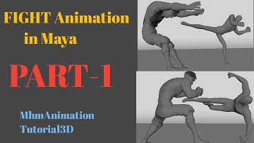 Fight animation in maya Part 1