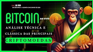 LIVE BITCOIN AO VIVO com Mr. Anderson - Análise Técnica e Clássica das principais criptomoedas #369