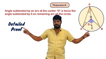 IX Class - Circles (AP/TS State/CBSE) - Theorem 6-  LM- 238