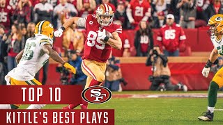 George Kittle's Top 10 Plays  | 49ers