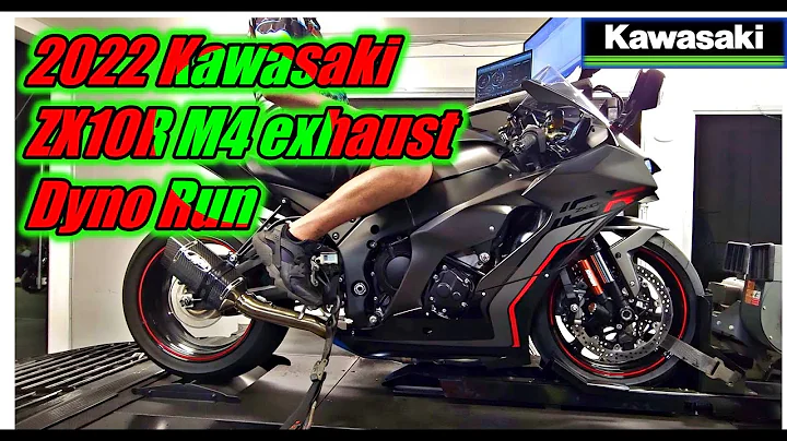 2022 Kawasaki ZX10R Dyno Test exhaust air and a flash at the Ace Cafe Part 1