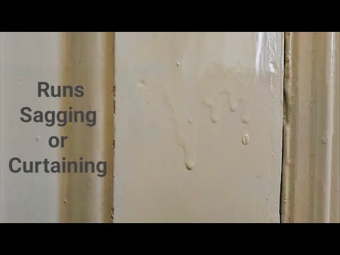 Old Paint Runs. My Favourite Tool And Method For Removal