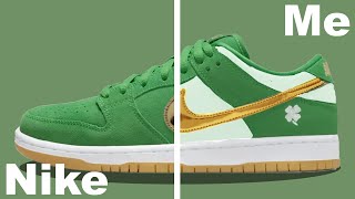 Updating The Nike Sb Dunk St. Patrick's Day Re-Release 2022