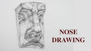 Nose Drawing Part 2 – Academic Drawing
