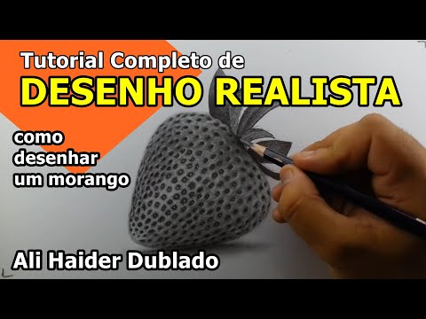 Ali Haider Dublado - Tutorial de Desenho Realista   Como Desenhar um Morando Realista