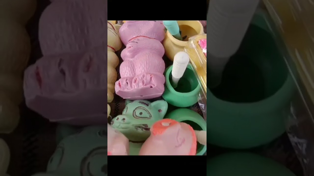 Diy Unboxing Miniature full plastic kitchen set collection/Tiny kitchen set 